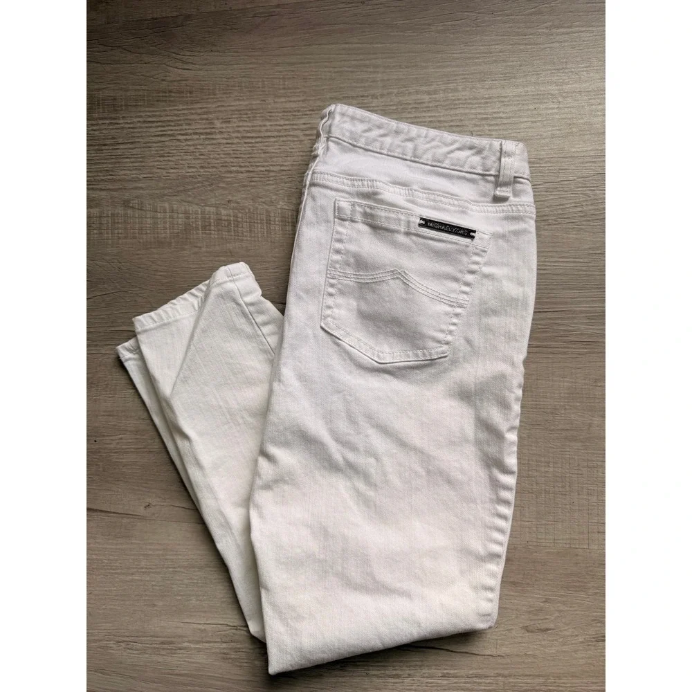 Michael Kors women's white jeans pants size 6‎